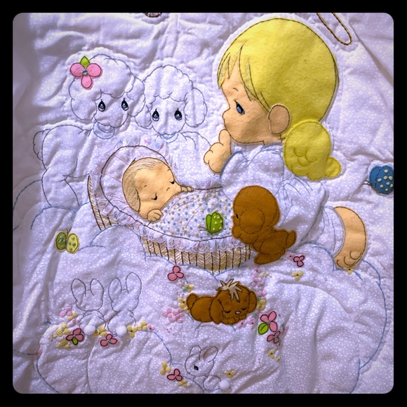 Precious Moments Other - Vintage precious moments baby blanket Precious Moments Other - Vintage precious moments baby blanket